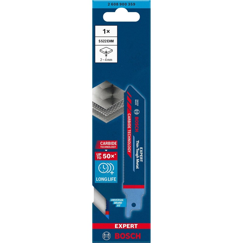 Bosch Professional 1 x Expert 'Thin Tough Metal' S 522