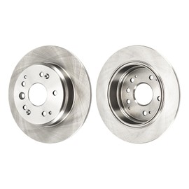 PHILTOP Rear Brake Pads and Rotors kit Fit for Acura 2004-2008 TL, 11” Brake kit Rear Brakes Rotors Automotive Replacement Brake kits