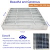 DuuMuut Galvanized Steel Drain Grate, 10x10 Outdoor Drain Cover, B