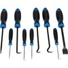 BRILLIANT TOOLS BT542010 Scraper Hook Tool Set, 9-Piece [Powered by