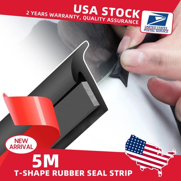 Modigt 16ft Car Door Edge Trim Molding Rubber Seal Strip