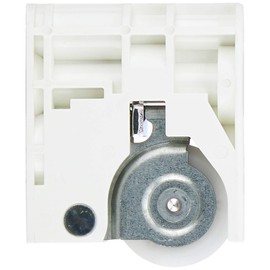 Best Two-Dimensional Adjustable Door Wheel, V-Shaped, White, #F728V-1