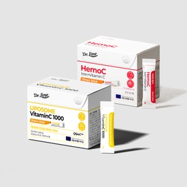 doctor line [Liposomal Vitamin + Iron SET] Doctor Line Liposome Vitamin C 1000 + Hemoc Direct / [리포좀비타민+철분SET] 닥터라인 리포좀 비타민C 1000+헤모씨 다이렉트