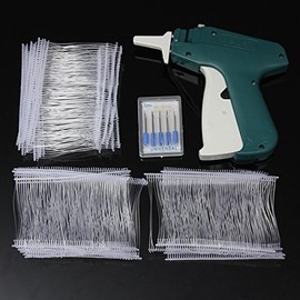 Parishop 5 Pcs Tag Gun Replacement Needles Tag Pins 15mm Set of 5000 Pistol Shaped Price Tags Luggage Tag Attachment (Tag Pin 15mm)