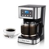 Taylor Swoden 12-Cup Programmable Coffee Maker, Regular & Strong Brew