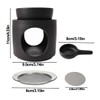 2 in 1 Ceramic Oil Burner with Sieve and Dish