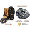 ICETRAX V3 Tungsten Ice Cleats with Straps Combo Pack, Winter