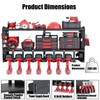 YOWAA Power Tool Organizer Wall Mount, Power Tool Holder, Tool