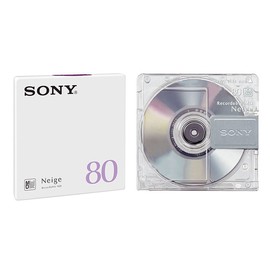 ソニー ミニディスク 80分 1枚パック MDW80NED