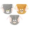 Tees Factory TJ-5530470TF Tom and Jerry Plush Drawstring Bag, TF