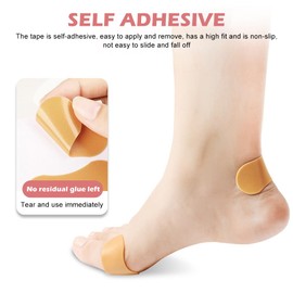 28 Pcs Blister Plasters for Feet, Waterproof Hydrocolloid Plasters, Soft Wear Chiropody Felt Blister Prevention Care Supplies