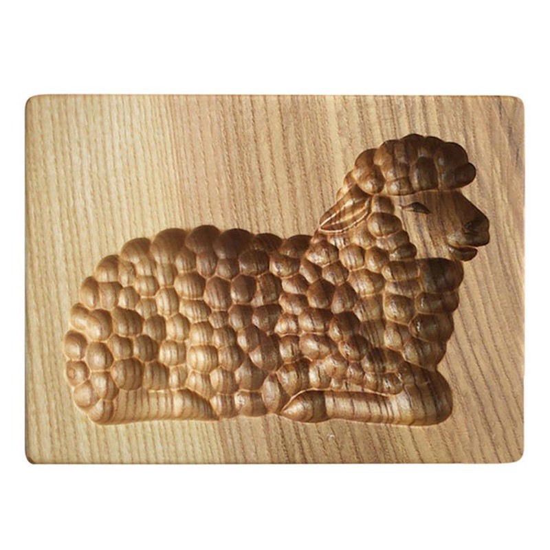 Christmas Wooden Mold Carved Press Stamp Molds Biscuit Cutters Christmas