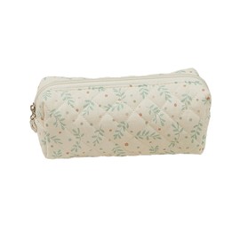 Qiwenr Pencil Case Pencil, Teenage Pencil, Universal Case, Cute Cartoon Small Bag Can be Used as a Key Bag, Make up, a Toy, and is Easy to Carry (White, Blue)