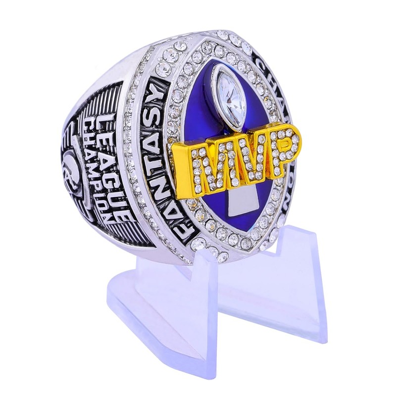 guancrown Fantasy Football Ring 2025 Award Prize Trophy Sports Winner