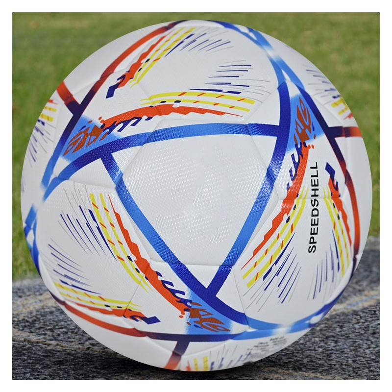 Training Soccer Ball PU No. 5 Symbol Highly Elastic Inflatable