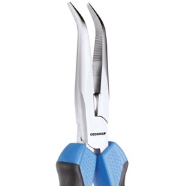 GEDORE 8132AB-160JC 160 mm Long Bent Nose Pliers