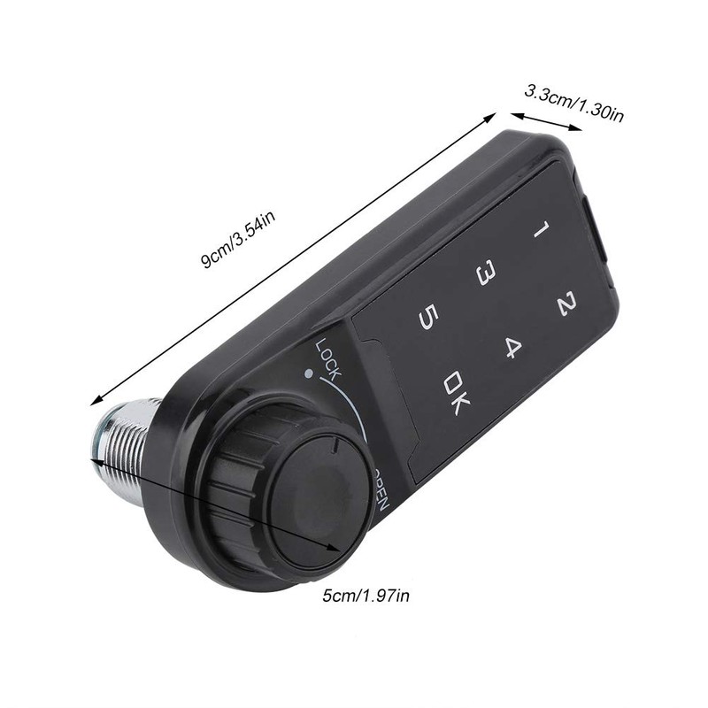 Combination Lock for Cam Code Zinc Alloy Comfortable Combination Lock
