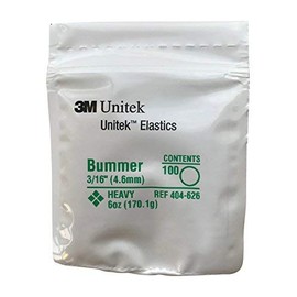 Snorflex Snorflex 3M Unitek, Mehrzweck-Gummibänder, Heavy 6oz /170,1g (3/16" 4,6mm); Bummer, Snorflex