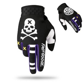 Fast passion Dirt Bike Motorcycle Gloves Motocross Gloves Motorbike Riding Bike Gloves ATV MX MTB Off Road Racing Sports Cycling Glove (Ublack, L)