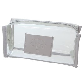 [Pen Pouch] Clear Tote Style Box Pen Case / MONDE NOIR Kamio Japan Pencil Case, Back to School Preparation Stationery, Goods Mail Order