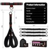Bbtops Pedal Resistance Band with Handle for Women Men,Black