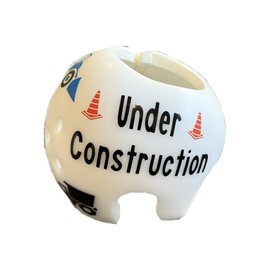 MDBB Under Construction Cranial Baby Helmet Doc Band Decal Stickers