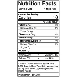 PURE Ground Cumin (1 lb) Pure & Natural Premium Cumin from India, Earthy & Warm