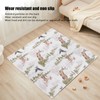 High Chair Mat Prevent Slip Waterproof Foldable Multi Functional Baby