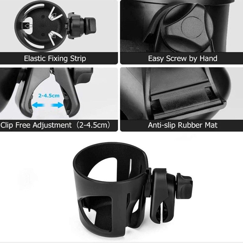 6ixPack Golf Golf Bag Drink Holder, Universal Cup Holder Fits
