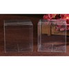 Transparent Packaging Box Set: 100 Pieces Transparent Gift Boxes Macaron