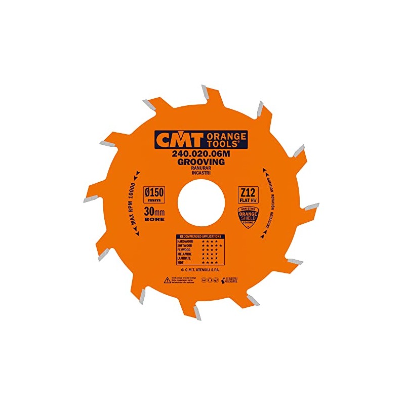 CMT Orange Tools 240.020.06M Slot Saw 150 x 2 x