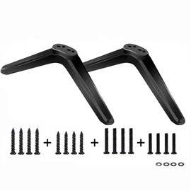 Universal TV Stand Compatible, Replacement TV Stand Base, Universal TV Stand Feet for Table, Universal TV Stand Legs, TV Base Feet, TV Stand Base Replacement, TV Stand Legs with Screw Set