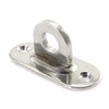 RLECS 4 Inch Cabin Lock Hook Eye Door Latch Stainless