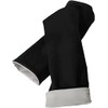 Britta Meier 2 Ply Cotton Jersey Midi Arm Warmers, black
