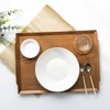Rohya domestic non-slip wood tray wooden tray cafe bakery wood