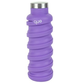 que Bottle Extendable, Stylish, Cute, Environmentally Friendly, Drink Bottle, Genuine Japanese Product (Large, 530ml, Purple)