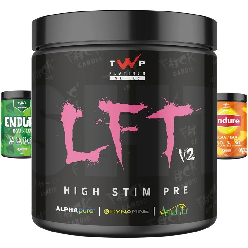 TWP Nutrition Platinum Series LFT V2, High Stim Strong Pre