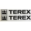 TEREX EQUIPMENT DIE CUT DECAL STICKER - 24” - SET