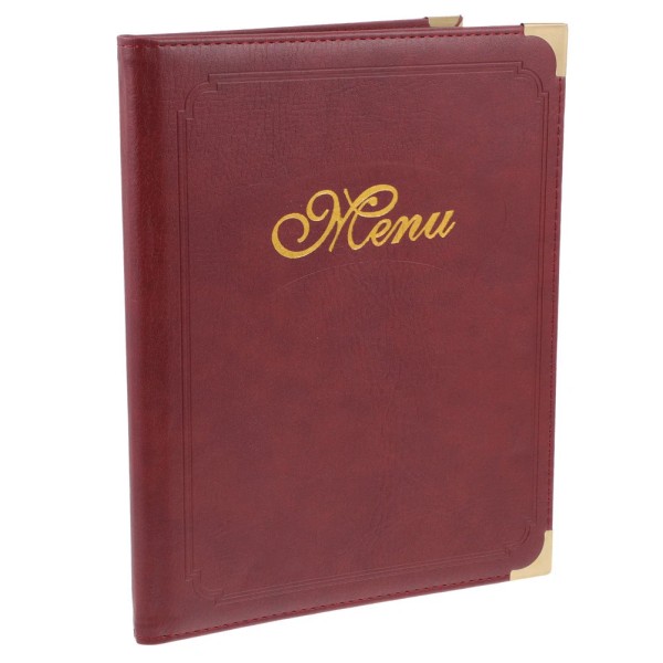 None 1pc Menu Display Folder Restaurant Use Meal Order Menu