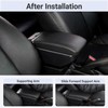 HRCHCG for Nissan Kicks Armrest 2016-2023, Car Center Console Organizer