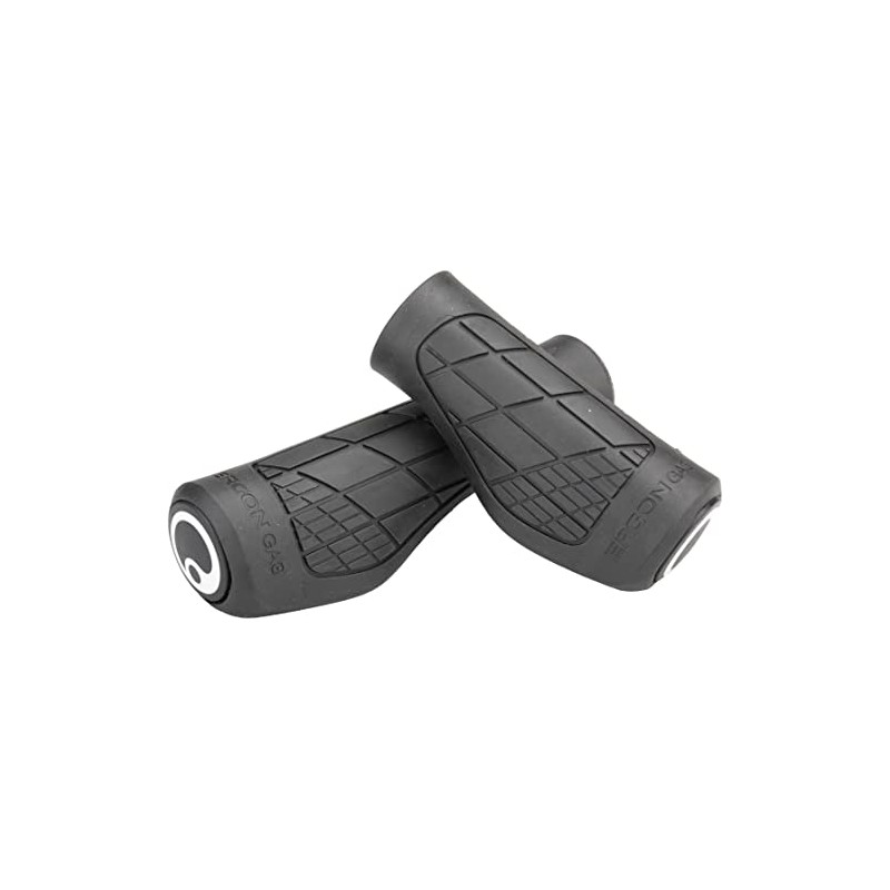 ERGON Unisex's GA3 Grips, Black, Standard