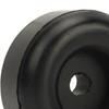 4PCS 2.5inch Trailer Ramp Door Rubber Bumper Round with Hole