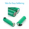 Tenergy AA 1.2V NiMH 2000mAh Flat Top Rechargeable AA Batteries