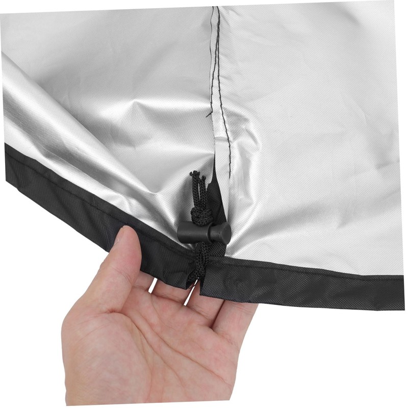 Sosoport Oval Shape Tank Pool Cover Oxford Cloth Rainproof Outdoor