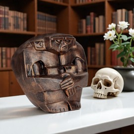 LRNIOT - Decoración de calavera para Halloween, decoración de interior y Halloween, decoración de habitación