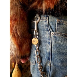 2112 Stainless Steel 18" - 24" WALLET CHAIN Biker/Trucker Bolt Snap -Made in USA - 24"