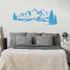 Vinyl Wall Decal Nature Art Landscape Mountains Silhouette Stickers Mural