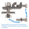 EVARSOL Solar Grounding Lugs Nickel-plated Lay-in Lugs Ground Wire Clamps