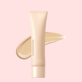Anjumain The Saem Saemmul Airy Cotton Foundation 30ml, 2 Natural Beige, 1 ea. / 더샘 샘물 에어리 코튼 파운데이션 30ml, 2 내추럴 베이지, 1개