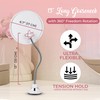 MIRRORVANA Flexible Gooseneck Makeup Mirror - 10X Magnifying, 360° Swivel,